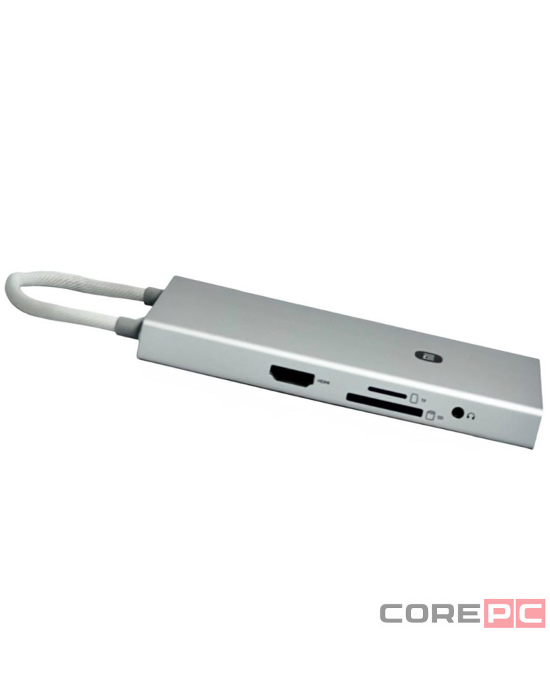 USB-C хаб Xiaomi Usb-A/Type-C 10 в 1 (XMTIO01YM) серебристый