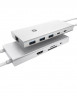 USB-C хаб Xiaomi Usb-A/Type-C 10 в 1 (XMTIO01YM) серебристый