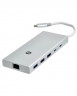 USB-C хаб Xiaomi Usb-A/Type-C 10 в 1 (XMTIO01YM) серебристый