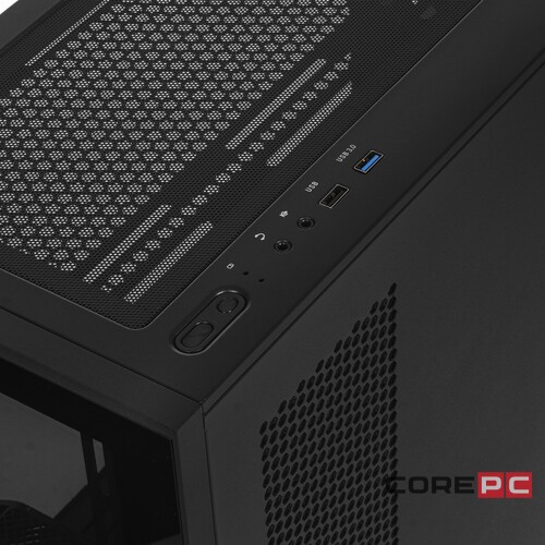 Компьютерный корпус 1STPLAYER DK D7 LED Black (D7-BK-3F1)