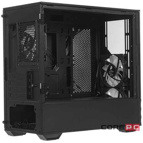 Компьютерный корпус 1STPLAYER DK D7 LED Black (D7-BK-3F1)