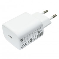 Сетевое зарядное устройство Xiaomi MI 20W Charger 1USB-C 20W (MDY-20-EG) белое