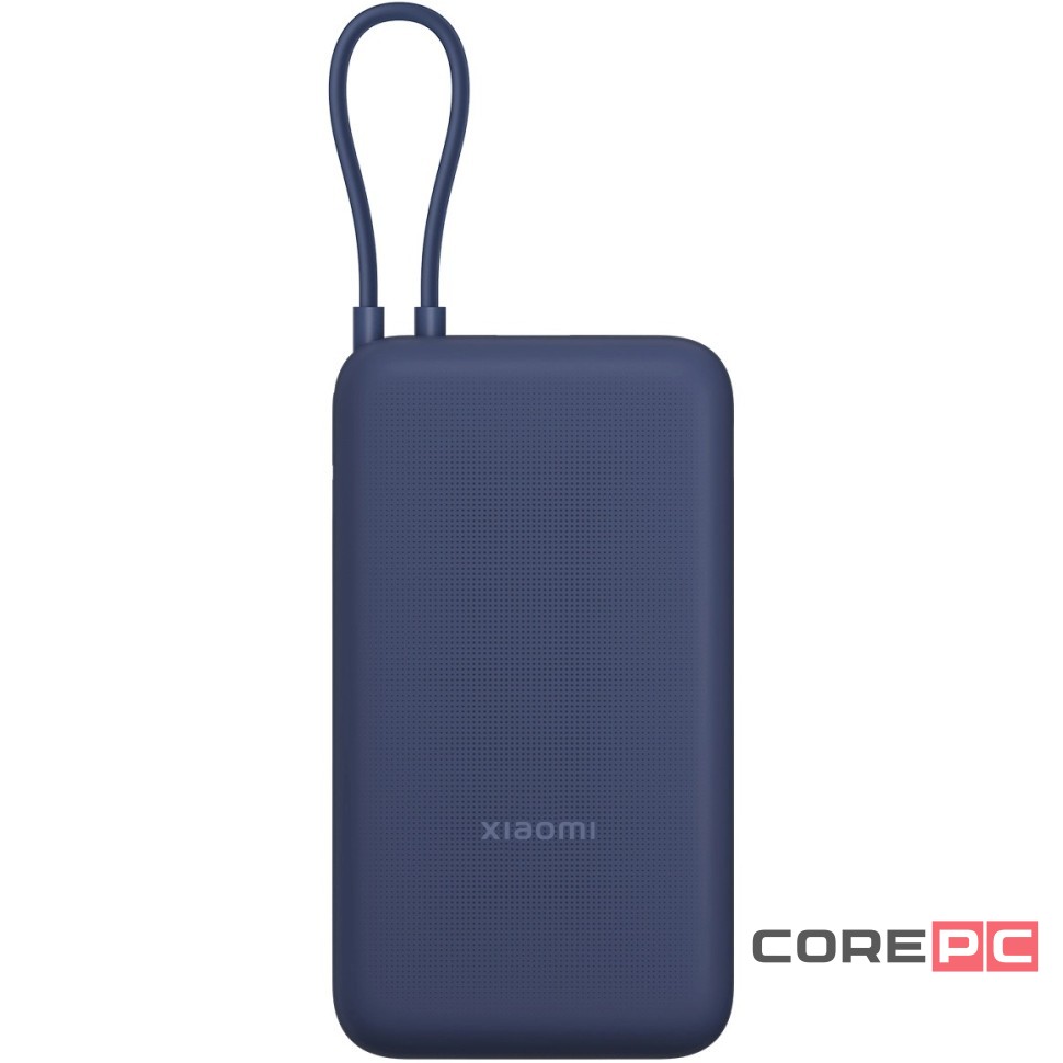 Powerbank Xiaomi 20000mAh 1USB/1USB-С/кабель Type-C (PB2030Mi) 33W синий