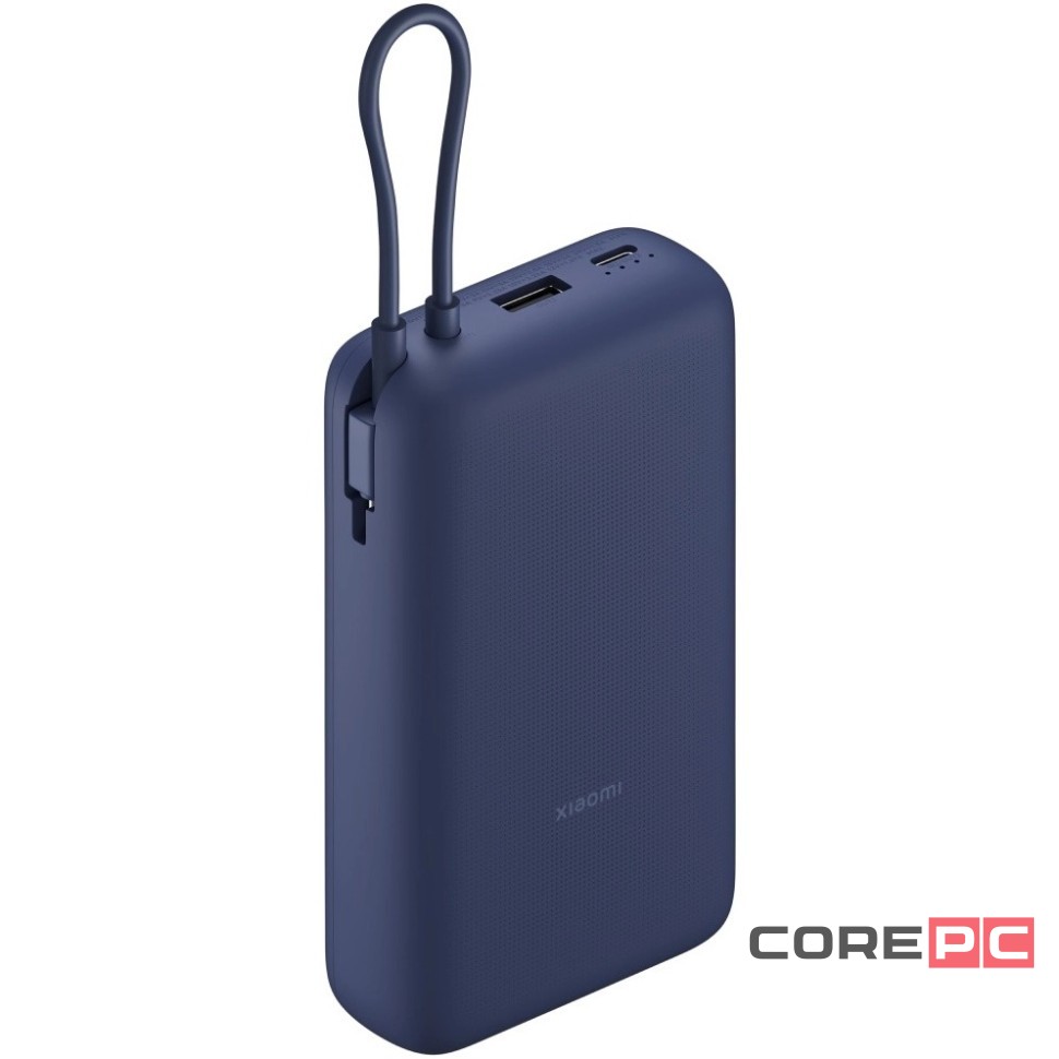 Powerbank Xiaomi 20000mAh 1USB/1USB-С/кабель Type-C (PB2030Mi) 33W синий