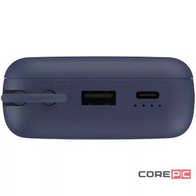 Powerbank Xiaomi 20000mAh 1USB/1USB-С/кабель Type-C (PB2030Mi) 33W синий