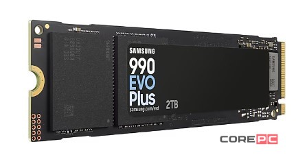 Твердотельный накопитель Samsung 2000 Gb 990 EVO PLUS (MZ-V9S2T0BW)
