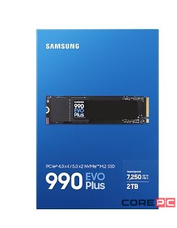 Твердотельный накопитель Samsung 2000 Gb 990 EVO PLUS (MZ-V9S2T0BW)