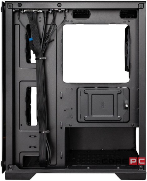 Компьютерный корпус 1STPLAYER FIREBASE X2-M FRGB Black (X2-M-BK-4F1)
