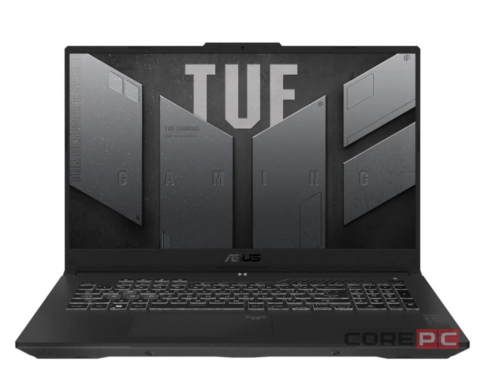Asus TUF Gaming A17 FA707NVR-HX010 (Mecha Gray) / Ryzen 7 7435HS / 32Gb DDR5 / 1Tb SSD / RTX 4060 8Gb / no / 17,3" 1920x1080 IPS 144Hz / DOS / 2.6