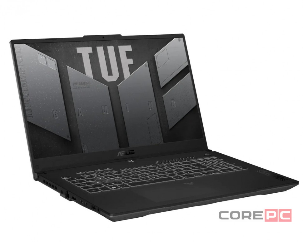 Asus TUF Gaming A17 FA707NVR-HX010 (Mecha Gray) / Ryzen 7 7435HS / 32Gb DDR5 / 1Tb SSD / RTX 4060 8Gb / no / 17,3" 1920x1080 IPS 144Hz / DOS / 2.6