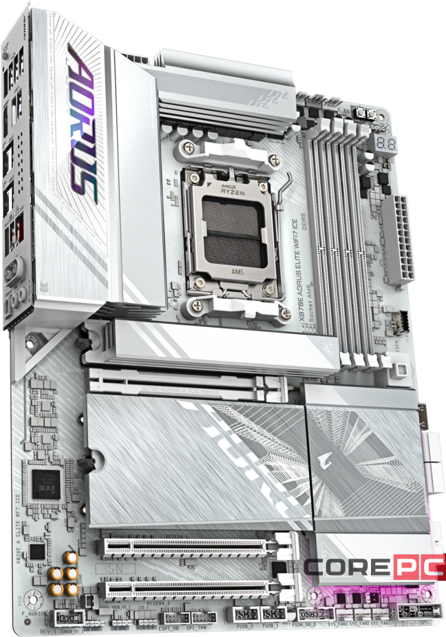 Материнская плата Gigabyte X870E AORUS ELITE WIFI7 ICE