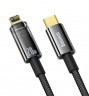 Кабель-зарядка Type-C на Lightning Baseus Explorer 20W 2м (CATS000101) черный