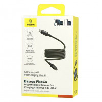 Кабель-зарядка Type-C на Type-C Baseus PicoGo 240W 1м (P10367800121-00) чёрный