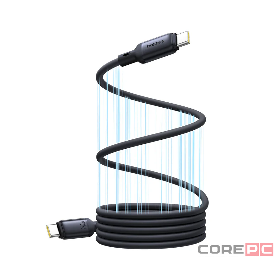 Кабель-зарядка Type-C на Type-C Baseus PicoGo 240W 1м (P10367800121-00) чёрный