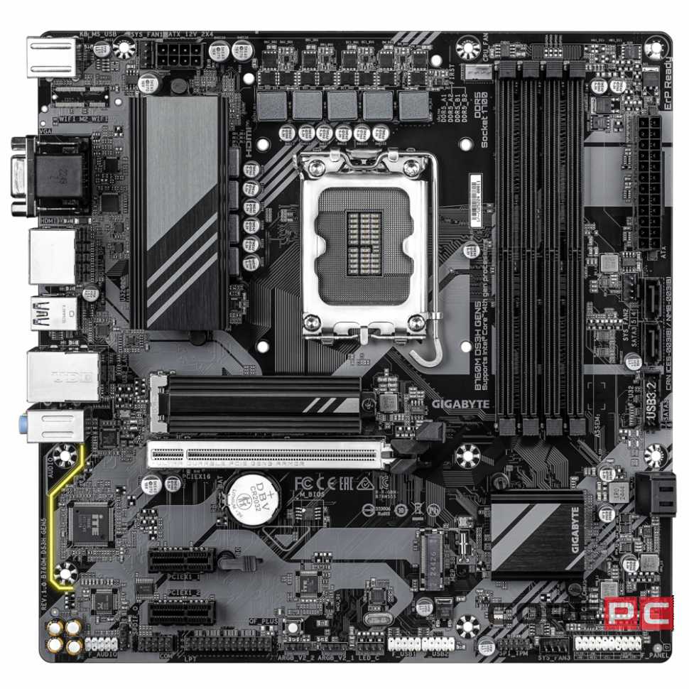 Материнская плата Gigabyte B760M DS3H GEN5