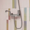 Смеситель для раковины Iddis TWISBBTi02WA, нажимное управление, цвет хром