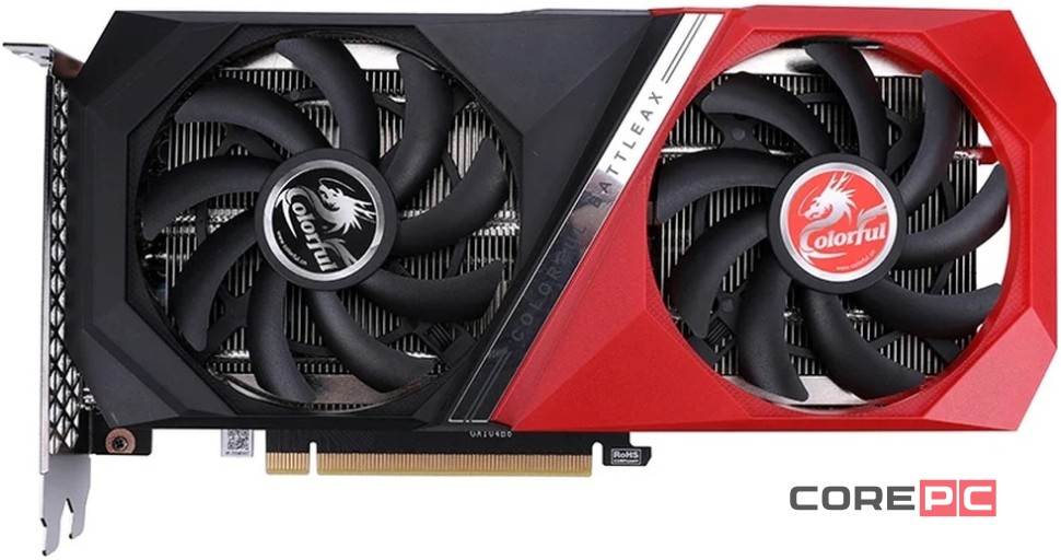 Видеокарта Colorful (RTX 3060 NB DUO 12G V4 L-V) GeForce RTX 3060 12GB NB DUO V4 L-V