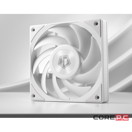 Вентилятор для корпуса ID-COOLING DF-125-W White BOX