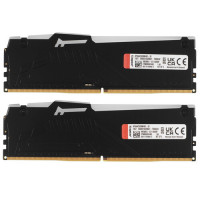 Оперативная память 32 Gb 6400 MHz Kingston FURY Beast RGB Black (KF564C32BBAK2-32)
