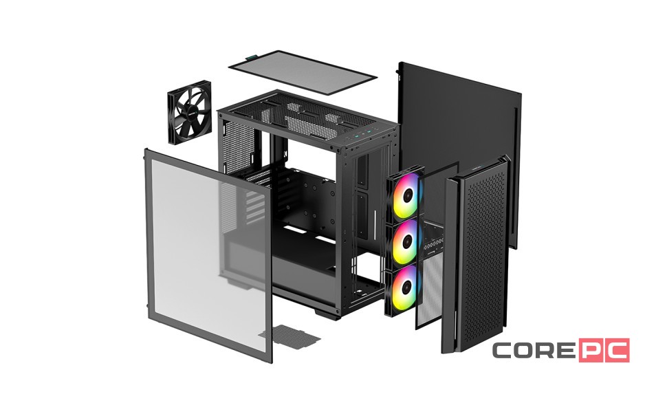 Компьютерный корпус Deepcool CG560 ARGB LED R-CG560-BKAAE4-G-1