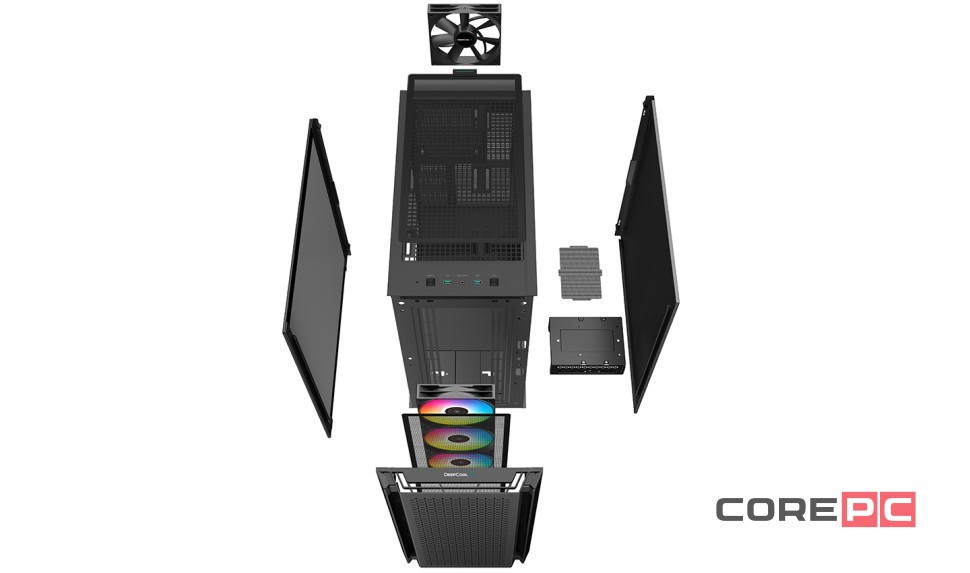 Компьютерный корпус Deepcool CG560 ARGB LED R-CG560-BKAAE4-G-1