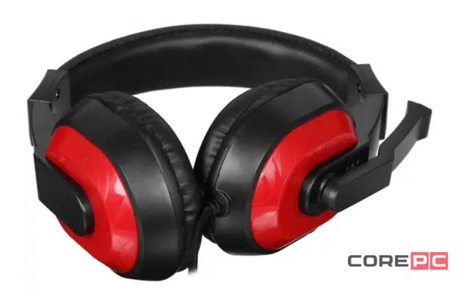 Проводной игровой комплект Defender Target MKP-350 клавиатура +  мышь + наушники (черный)