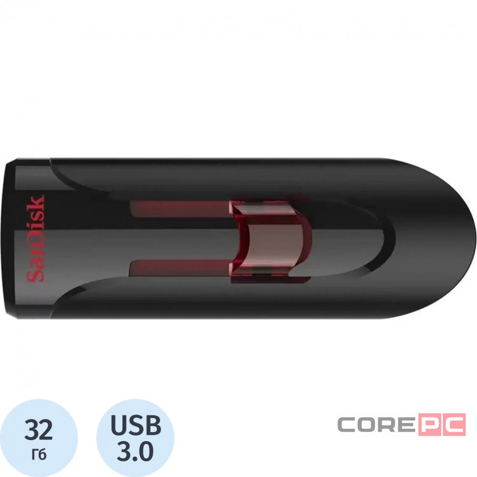 USB флеш накопитель SanDisk CZ60 Cruzer Glide 32GB (SDCZ600-032G-G35)