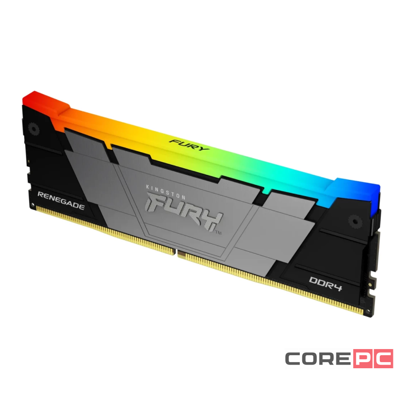 Оперативная память 32 Gb 3200 MHz Kingston FURY Renegade RGB Black XMP (KF432C16RB12AK2/32)