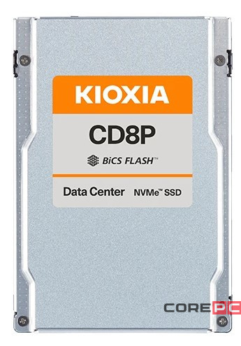 Твердотельный накопитель Toshiba 15360 Gb KIOXIA CD8P-R (KCD81PUG15T3)