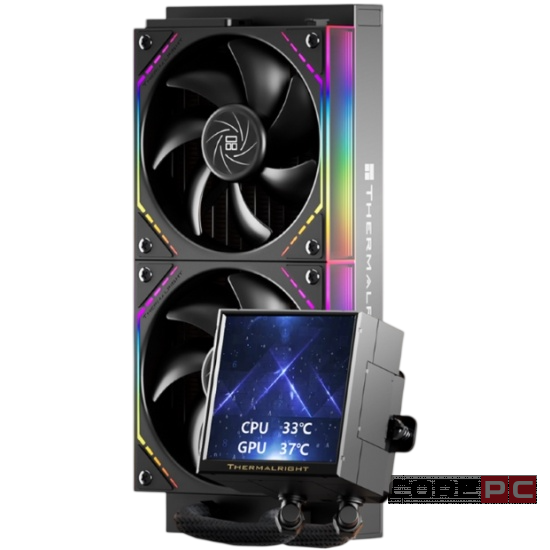 Система жидкостного охлаждения для процессора Thermalright Peerless Vision 240 ARGB Black (TRPV240AB)