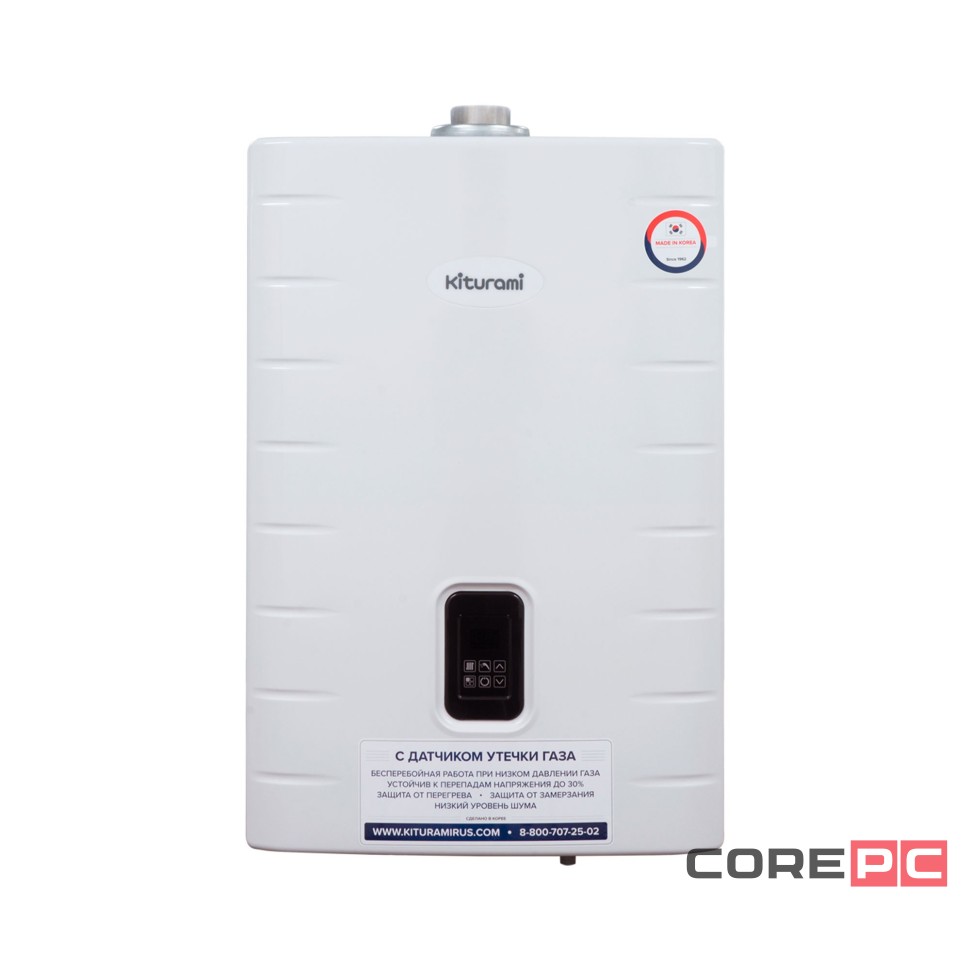 Котел газовый KITURAMI World Alpha C-18 настенный, 2 конт., закр.кам.сгор., медь