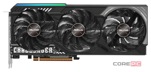 Видеокарта ASRock (RX9070 CL 16G) Radeon RX 9070 16GB Challenger