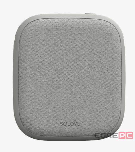 Powerbank с функцией беспроводной зарядки Solove Power Bank W5 10000mAh серый