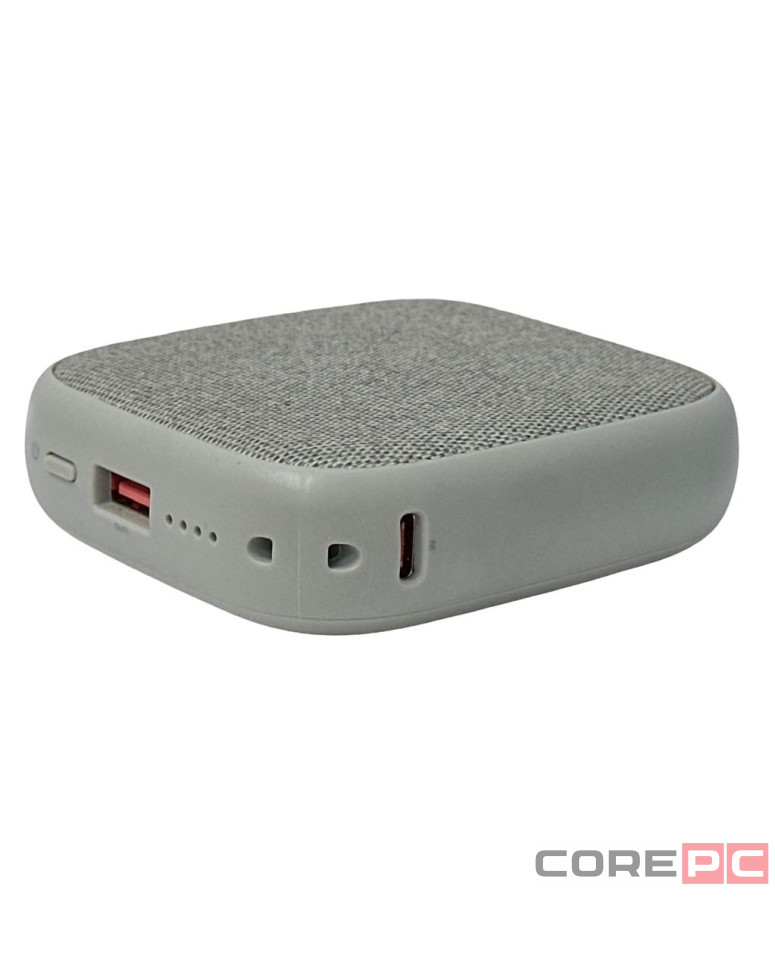 Powerbank с функцией беспроводной зарядки Solove Power Bank W5 10000mAh серый