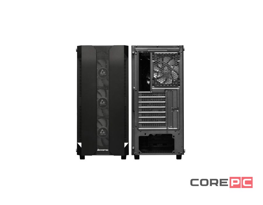 Компьютерный корпус Chieftec HUNTER без БП TG (GS-01B-OP)