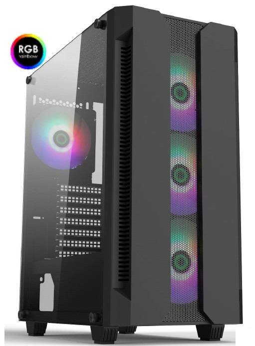 Компьютерный корпус Chieftec HUNTER без БП TG (GS-01B-OP)