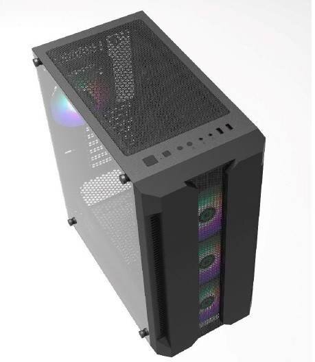 Компьютерный корпус Chieftec HUNTER без БП TG (GS-01B-OP)