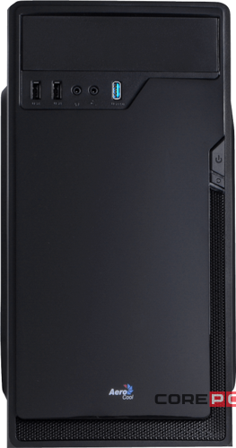 Компьютерный корпус Aerocool ADVANCE CS-100 Black (4713105955194)