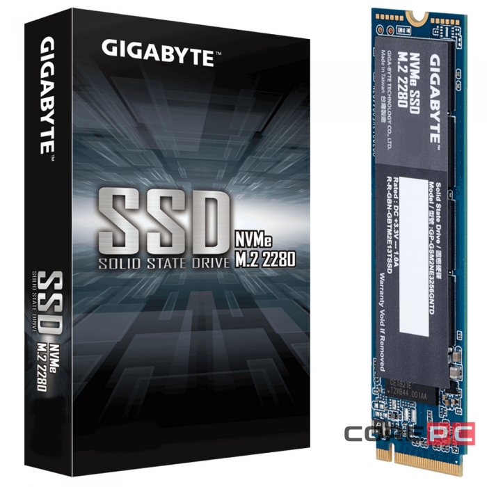 Твердотельный накопитель Gigabyte 256 Gb GP-GSM2NE3256GNTD
