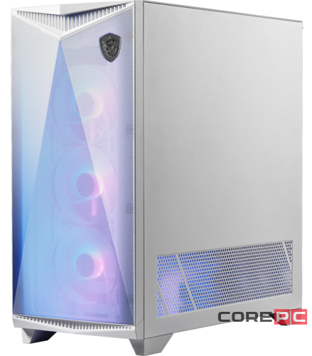 Компьютерный корпус MSI MPG GUNGNIR 300R AIRFLOW TG White (306-7G21W21-W57) PWM RGB Fan