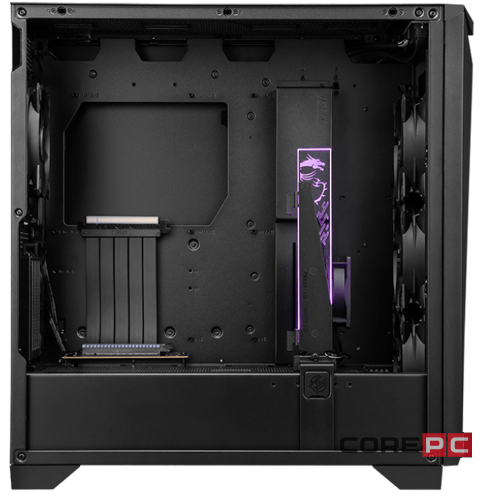 Компьютерный корпус MSI MPG GUNGNIR 300R AIRFLOW TG White (306-7G21W21-W57) PWM RGB Fan