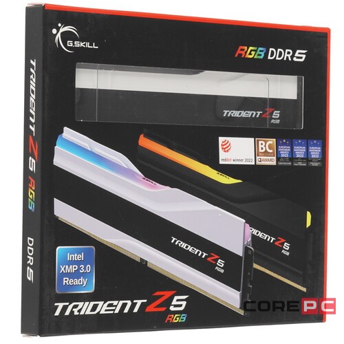 Оперативная память 32 Gb 6400 MHz G.Skill TRIDENT Z5 RGB White (F5-6400J3239G16GX2-TZ5RW)