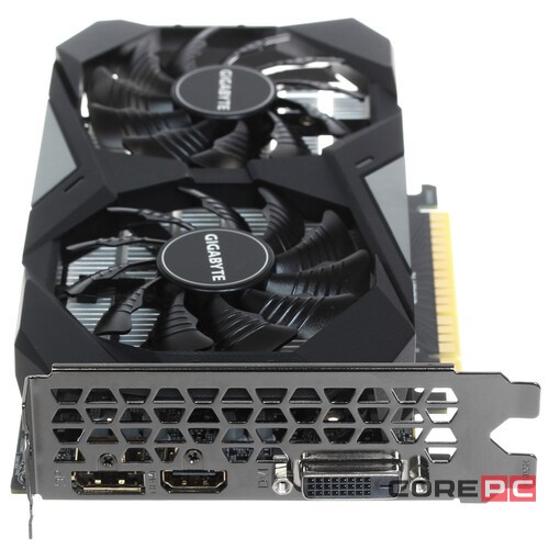 Видеокарта Gigabyte (GV-N1656WF2OC-4GD 3.0) GeForce GTX 1650 4GB D6 WINDFORCE OC
