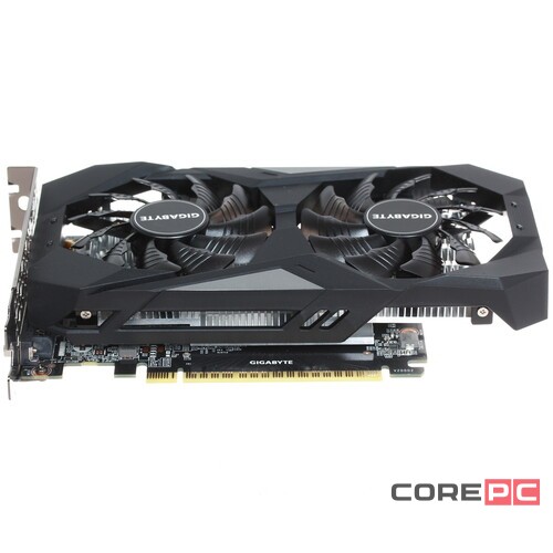 Видеокарта Gigabyte (GV-N1656WF2OC-4GD 3.0) GeForce GTX 1650 4GB D6 WINDFORCE OC