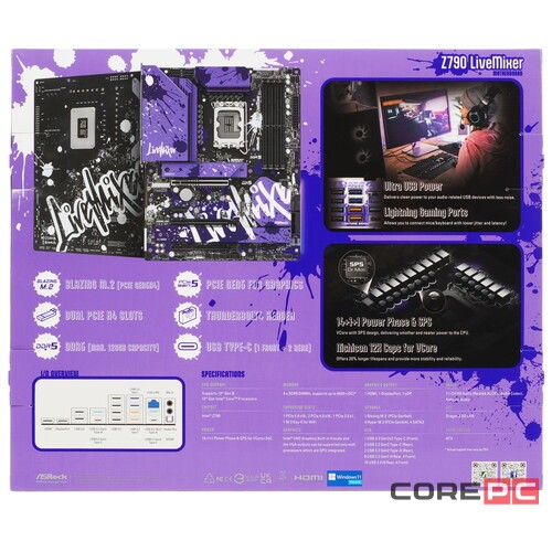 Материнская плата ASRock Z790 LIVEMIXER