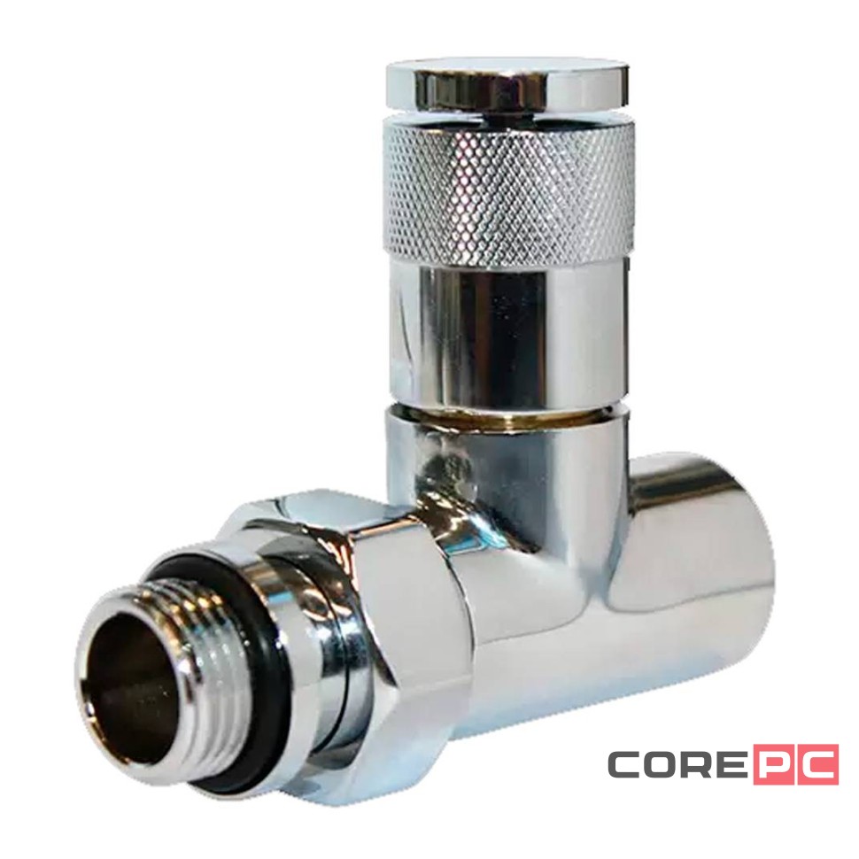 Вентиль ручной регулировки Royal Thermo PIANO (хром), 1/2quot; прямой