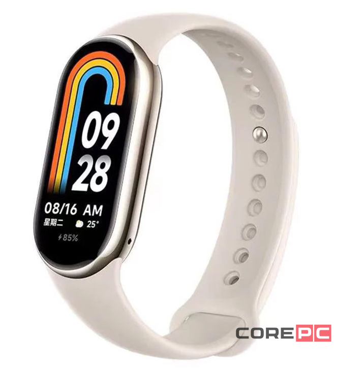 Фитнес-браслет Xiaomi Mi Band 8 (глобальный версия) золотой