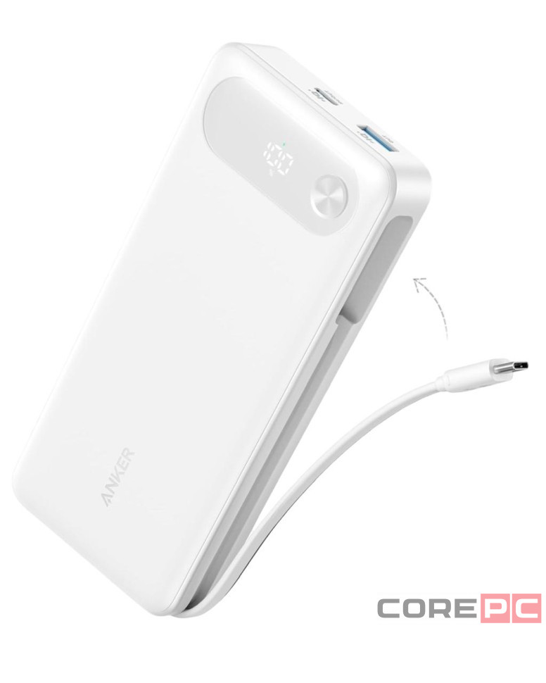 Powerbank Anker (A1383611) 20000mAh 1USB/1C 87W черный