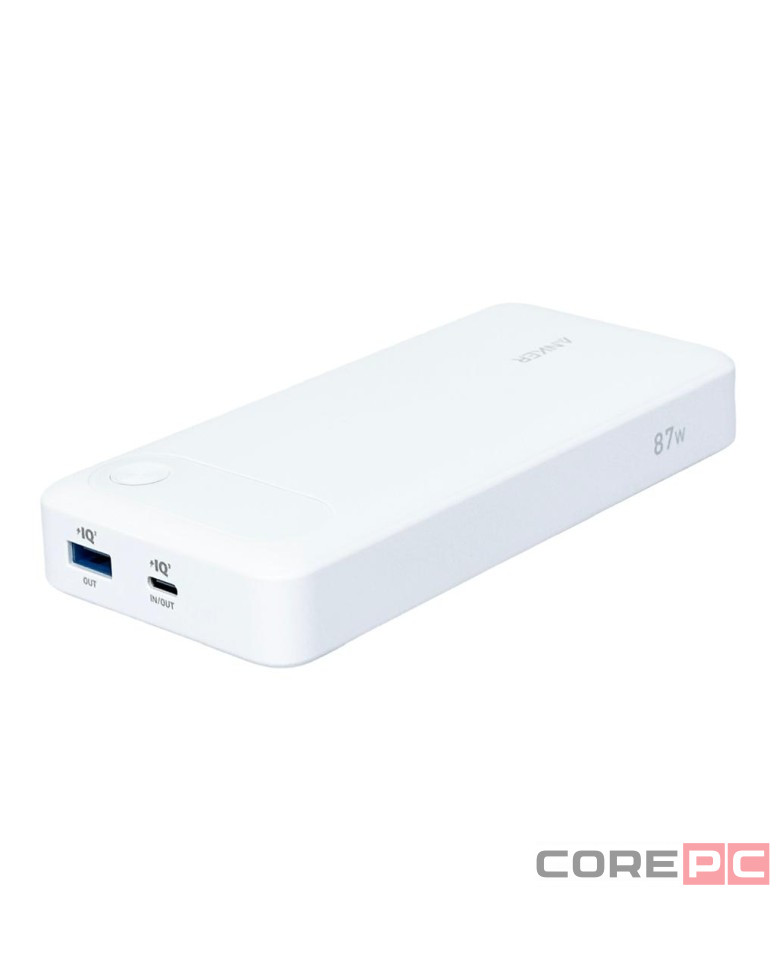 Powerbank Anker (A1383611) 20000mAh 1USB/1C 87W черный