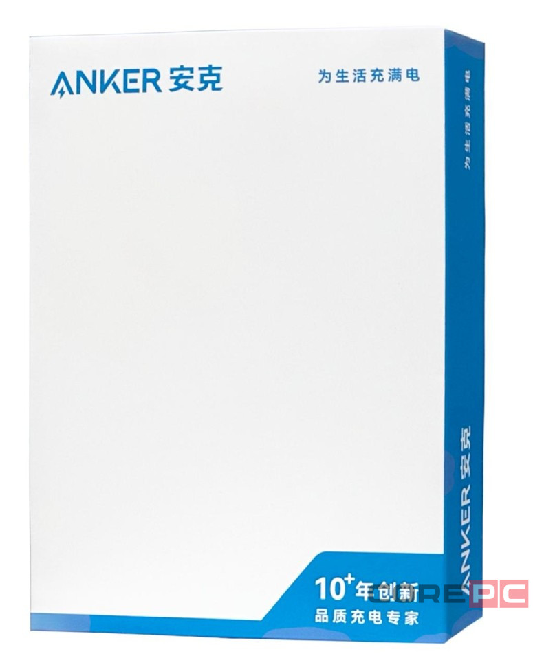 Powerbank Anker (A1383611) 20000mAh 1USB/1C 87W черный